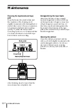 Preview for 52 page of Sony PMC-DR45 - Personal Component System Operating Instructions Manual