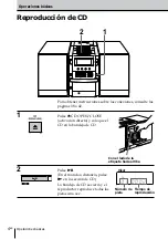 Preview for 58 page of Sony PMC-DR45 - Personal Component System Operating Instructions Manual