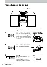 Preview for 62 page of Sony PMC-DR45 - Personal Component System Operating Instructions Manual