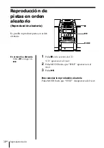 Preview for 70 page of Sony PMC-DR45 - Personal Component System Operating Instructions Manual