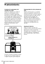 Предварительный просмотр 106 страницы Sony PMC-DR45 - Personal Component System Operating Instructions Manual