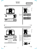 Предварительный просмотр 4 страницы Sony PMC-DR45 - Personal Component System Service Manual