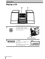 Preview for 4 page of Sony PMC-DR50 Operating Instructions Manual