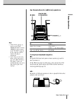 Preview for 7 page of Sony PMC-DR50 Operating Instructions Manual