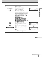 Preview for 11 page of Sony PMC-DR50 Operating Instructions Manual