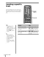 Preview for 14 page of Sony PMC-DR50 Operating Instructions Manual