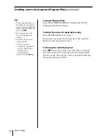 Preview for 18 page of Sony PMC-DR50 Operating Instructions Manual