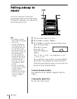 Preview for 30 page of Sony PMC-DR50 Operating Instructions Manual