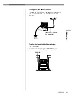 Preview for 35 page of Sony PMC-DR50 Operating Instructions Manual