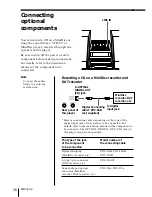 Preview for 36 page of Sony PMC-DR50 Operating Instructions Manual