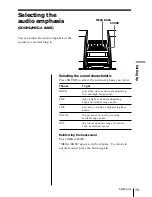 Preview for 39 page of Sony PMC-DR50 Operating Instructions Manual