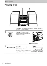 Preview for 4 page of Sony PMC-DR50L Operating Instructions Manual