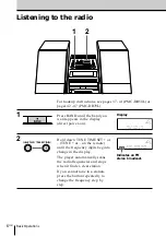 Preview for 6 page of Sony PMC-DR50L Operating Instructions Manual