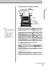 Preview for 9 page of Sony PMC-DR50L Operating Instructions Manual