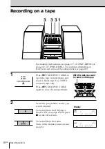 Preview for 10 page of Sony PMC-DR50L Operating Instructions Manual