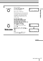 Preview for 11 page of Sony PMC-DR50L Operating Instructions Manual