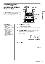 Preview for 17 page of Sony PMC-DR50L Operating Instructions Manual