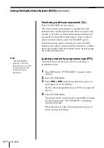 Preview for 24 page of Sony PMC-DR50L Operating Instructions Manual