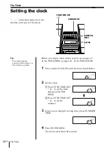 Preview for 28 page of Sony PMC-DR50L Operating Instructions Manual