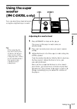 Preview for 51 page of Sony PMC-DR50L Operating Instructions Manual