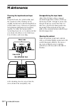 Preview for 58 page of Sony PMC-DR50L Operating Instructions Manual