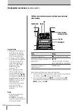 Preview for 72 page of Sony PMC-DR50L Operating Instructions Manual