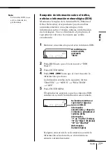 Preview for 83 page of Sony PMC-DR50L Operating Instructions Manual