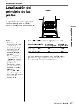 Preview for 87 page of Sony PMC-DR50L Operating Instructions Manual