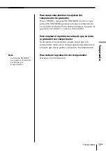 Preview for 95 page of Sony PMC-DR50L Operating Instructions Manual