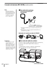 Preview for 106 page of Sony PMC-DR50L Operating Instructions Manual