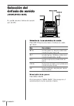 Preview for 112 page of Sony PMC-DR50L Operating Instructions Manual