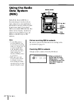 Предварительный просмотр 26 страницы Sony PMC-MD55 - Md Boombox Operating Instructions Manual