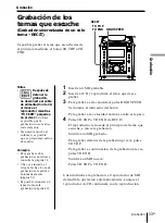 Предварительный просмотр 115 страницы Sony PMC-MD55 - Md Boombox Operating Instructions Manual