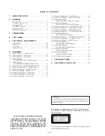 Предварительный просмотр 2 страницы Sony PMC-MD55 - Md Boombox Service Manual