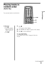 Предварительный просмотр 15 страницы Sony PMC-R30L Operating Instructions Manual