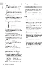 Preview for 20 page of Sony PMW-100 Operating Instructions Manual