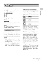 Preview for 21 page of Sony PMW-100 Operating Instructions Manual