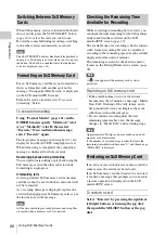 Preview for 26 page of Sony PMW-100 Operating Instructions Manual