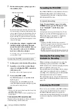 Preview for 28 page of Sony PMW-100 Operating Instructions Manual