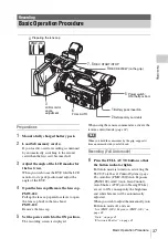 Preview for 37 page of Sony PMW-100 Operating Instructions Manual