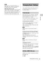 Preview for 39 page of Sony PMW-100 Operating Instructions Manual