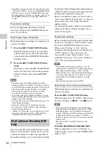 Preview for 50 page of Sony PMW-100 Operating Instructions Manual