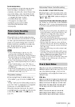 Preview for 51 page of Sony PMW-100 Operating Instructions Manual