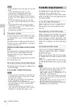 Preview for 52 page of Sony PMW-100 Operating Instructions Manual