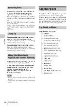 Preview for 68 page of Sony PMW-100 Operating Instructions Manual