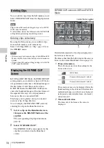 Preview for 72 page of Sony PMW-100 Operating Instructions Manual