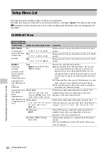 Preview for 82 page of Sony PMW-100 Operating Instructions Manual