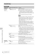 Preview for 94 page of Sony PMW-100 Operating Instructions Manual