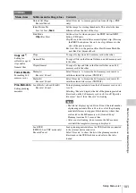 Preview for 101 page of Sony PMW-100 Operating Instructions Manual