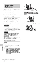 Preview for 122 page of Sony PMW-100 Operating Instructions Manual